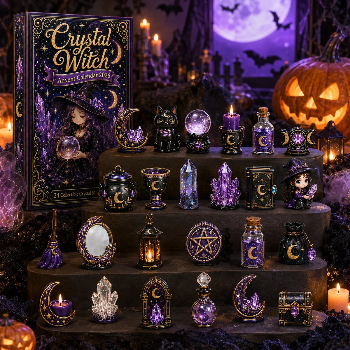 MoonMystique – 24-Day Magical Miniature Collection