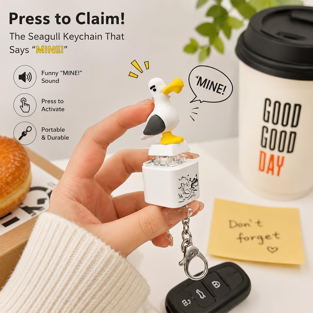 SquawkBuddy – Funny LED Keychain