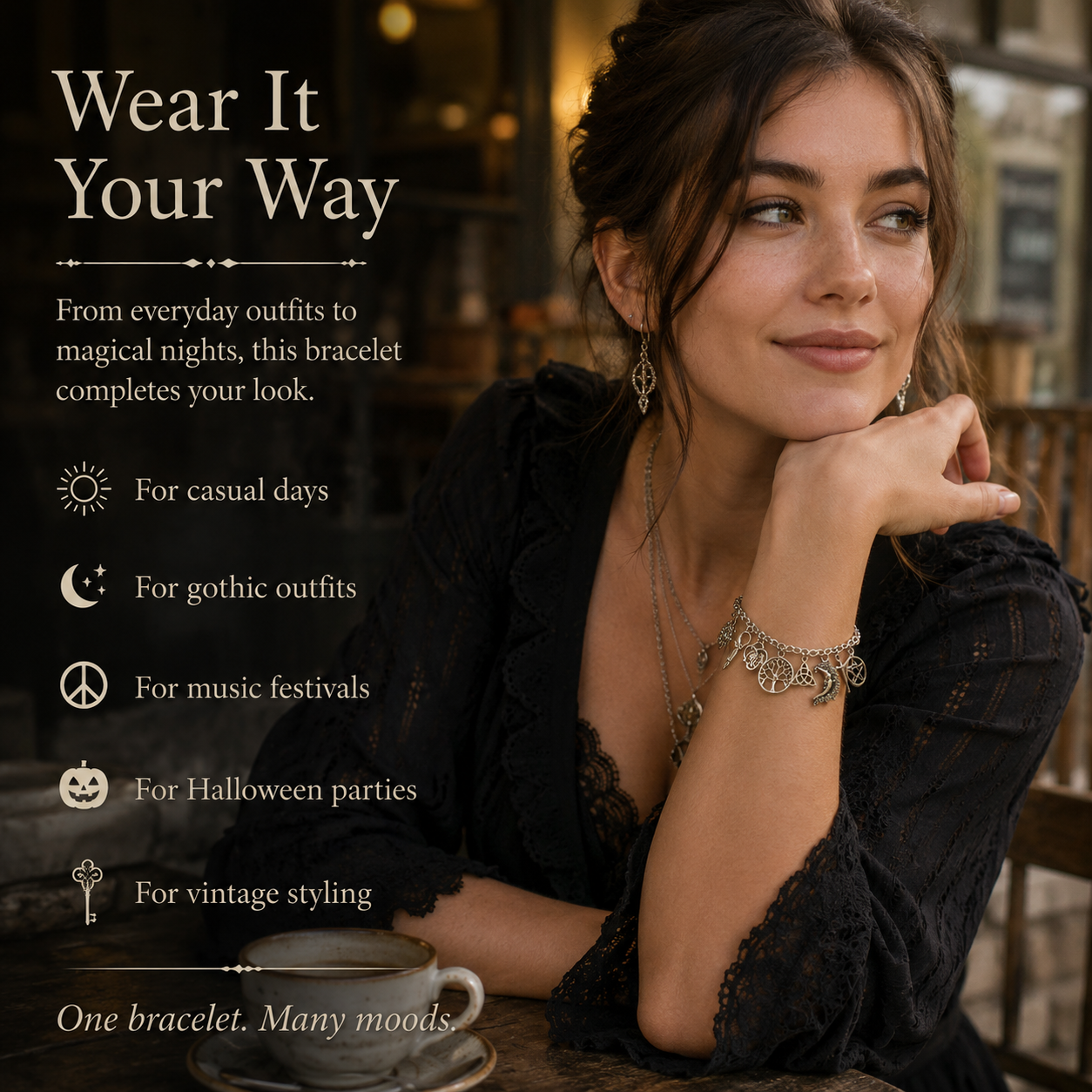StellarSoul – Witchy Charm Bracelet