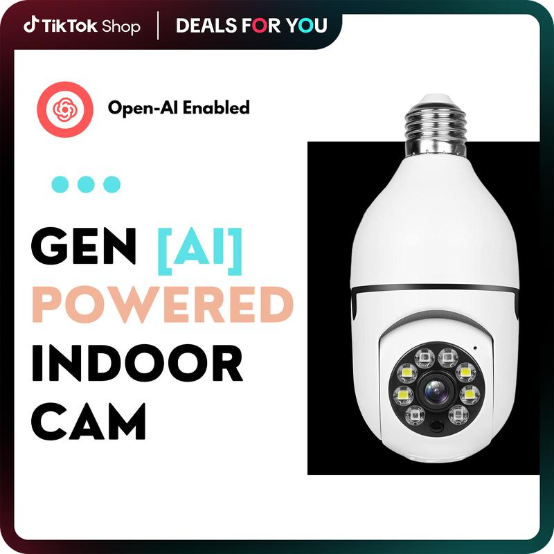 LumiGuard – 1080P Smart Bulb Security Camera