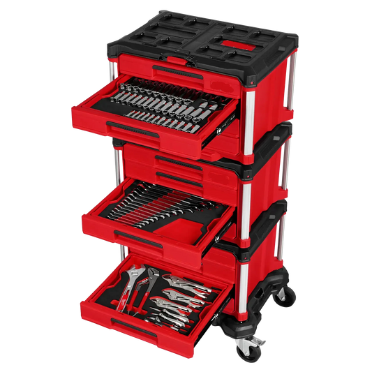 366-Pcs Master Mechanics Hand Tool Set with PACKOUTTM Drawers and Dolly