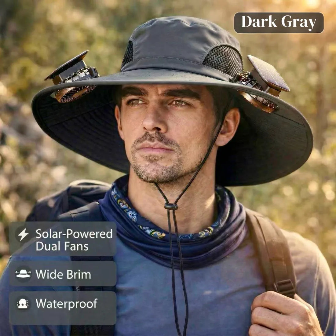 AirBrim - Solar Powered Cooling Cap