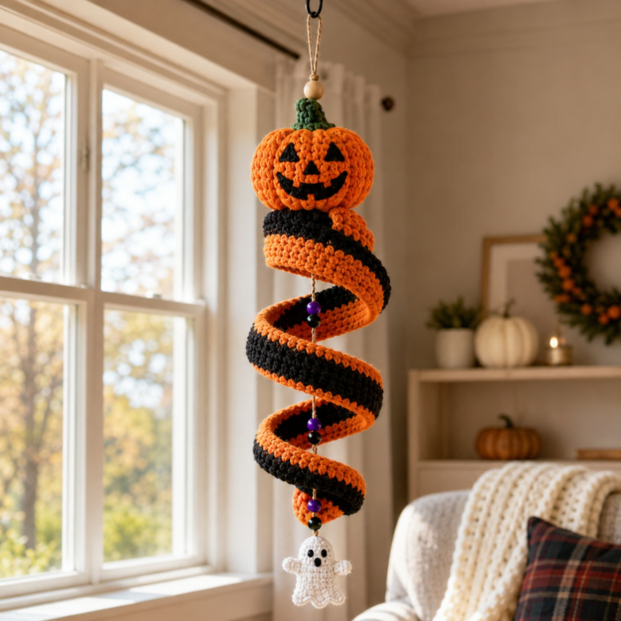 SpiralSanta – Crochet Christmas Character Ornament Kit