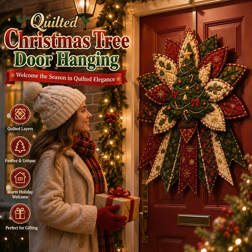 QuiltMuse – Christmas Character Door Hanger Sewing Kit