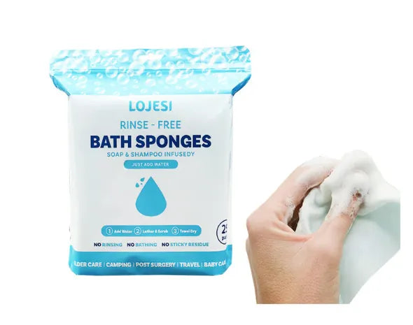 AquaEase – Water-Activated Bathing Wipes