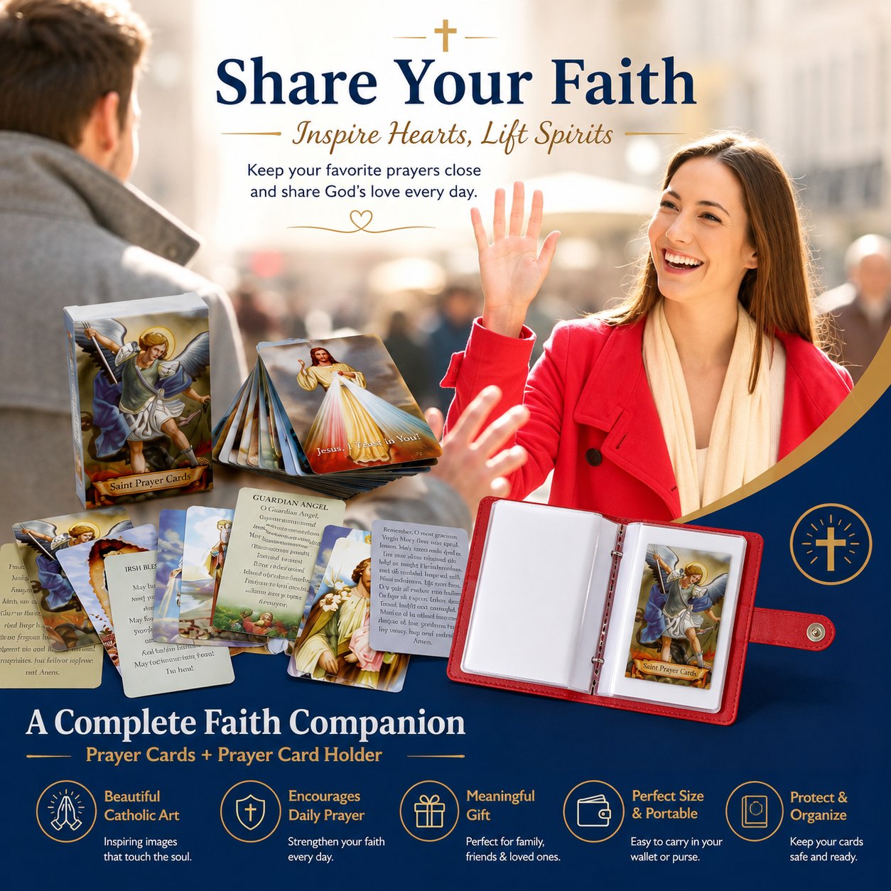 BlessedJourney – Faith Card Organizer