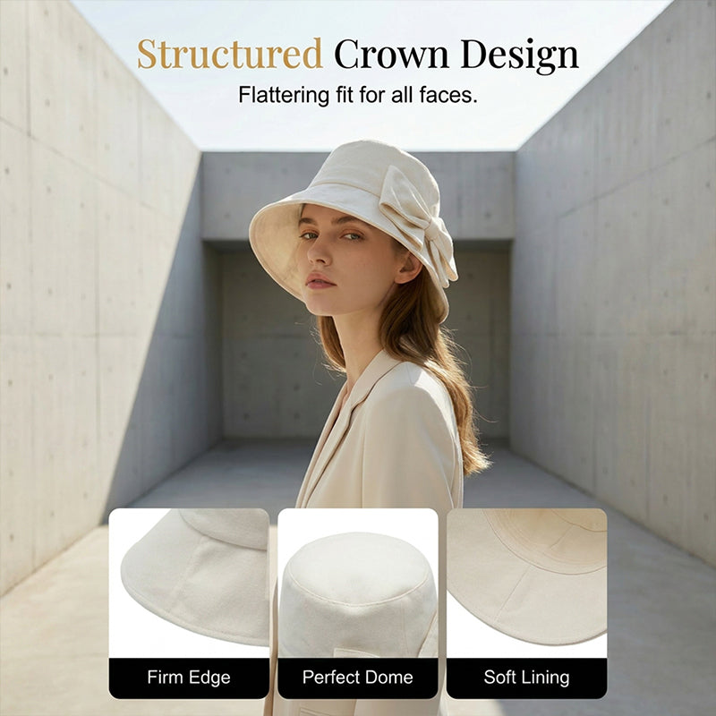 Solara – Bowknot UV Protection Hat
