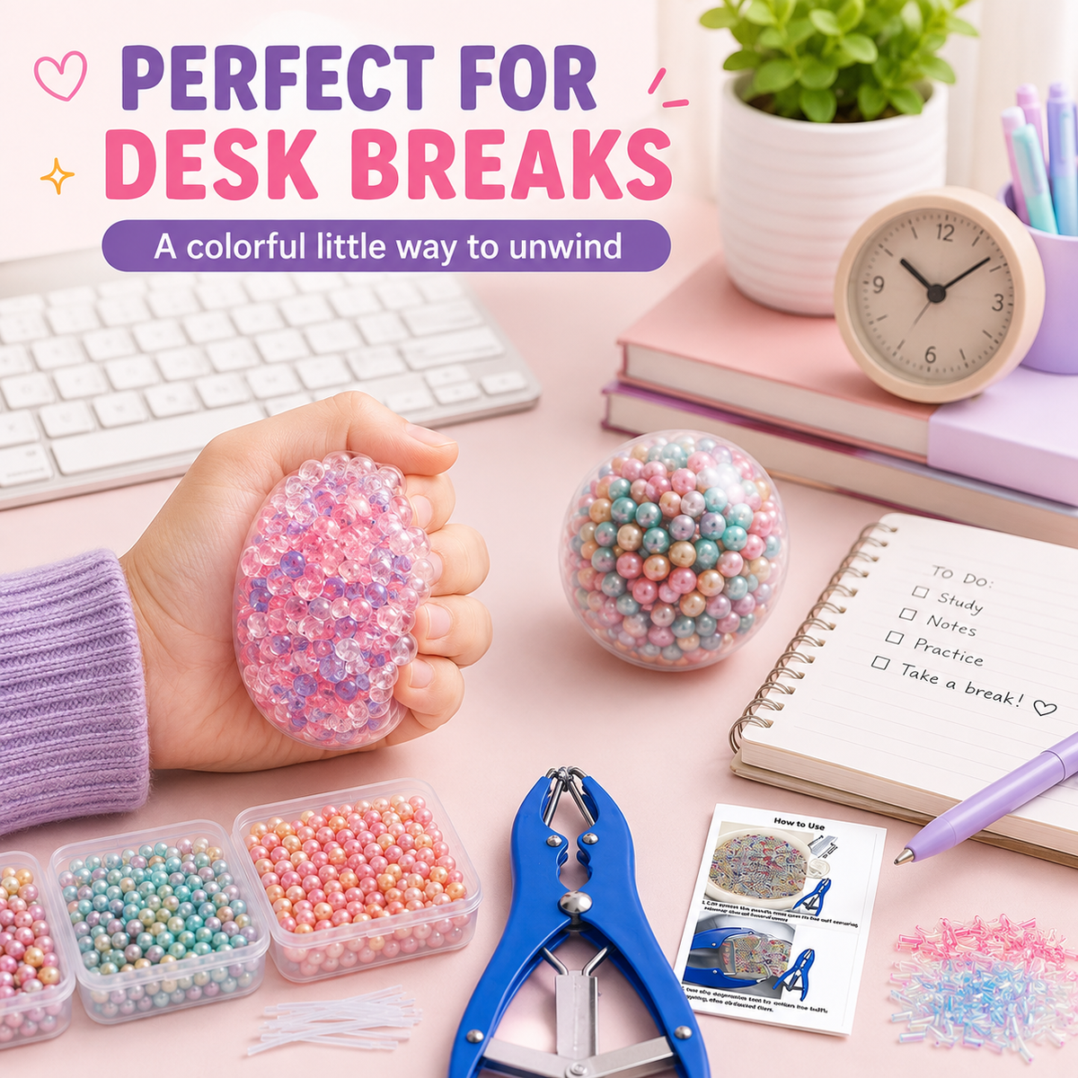 SquishOra – DIY Anti-Stress Squishy Ball Craft Kit