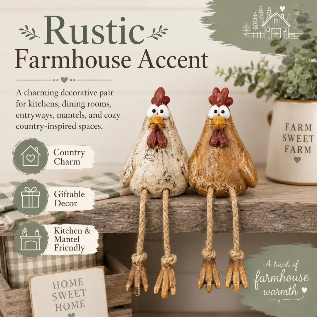 HearthFlock – Whimsical Farmhouse Animal Figurines