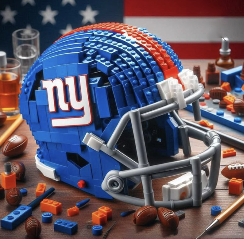 TouchdownBuild – NFL Team Helmet Brick Kit