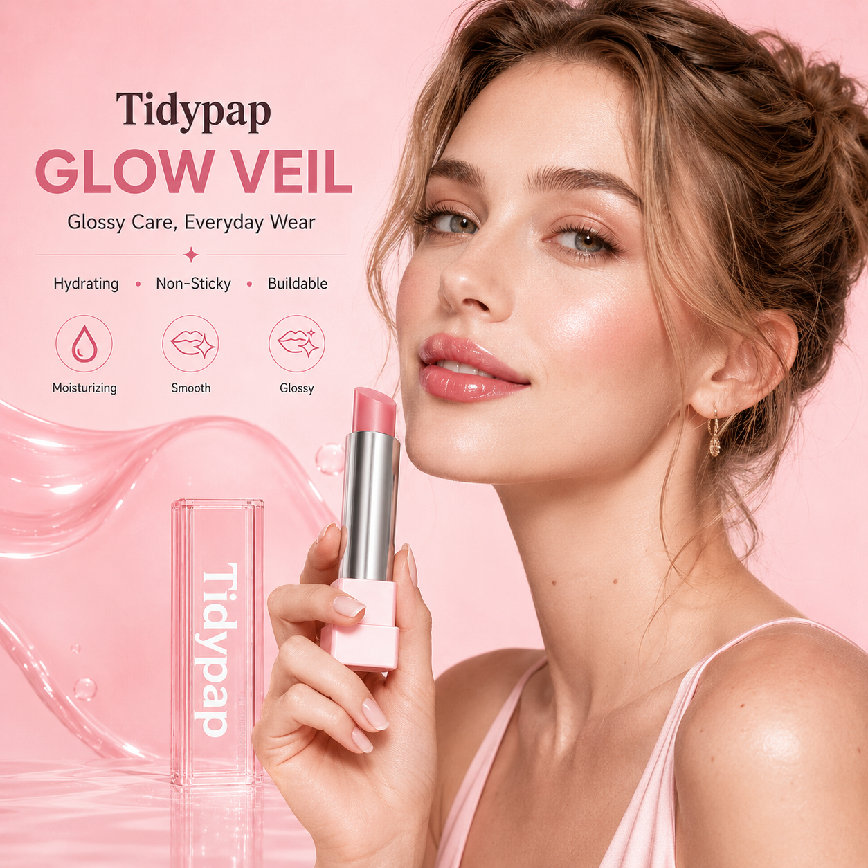 VelvetGlow – Moisturizing Lip Oil