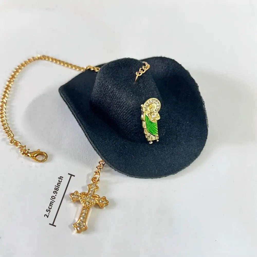 SacredMiles – Handmade Cross Car Ornament