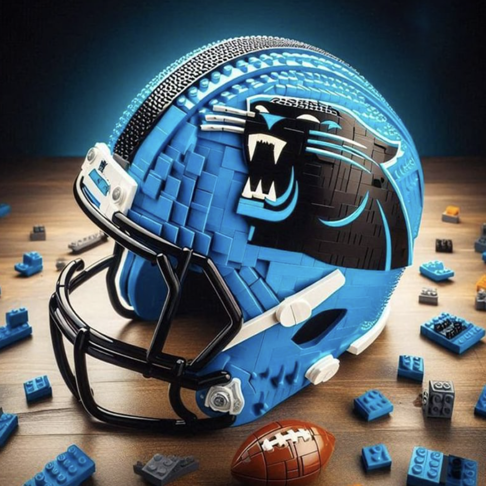 TouchdownBuild – NFL Team Helmet Brick Kit