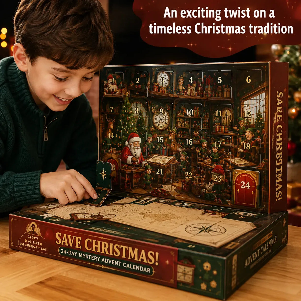 SecretQuest – Interactive Mystery Advent Calendar