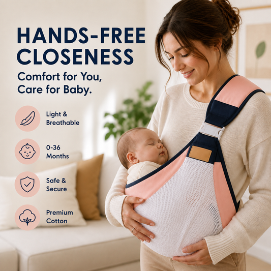 LumiNest – 4-In-1 Breathable Baby Carrier