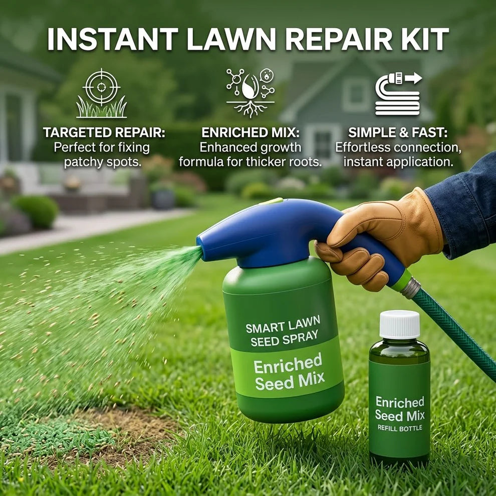 LawnRevive – Instant Spray Grass Repair Kit