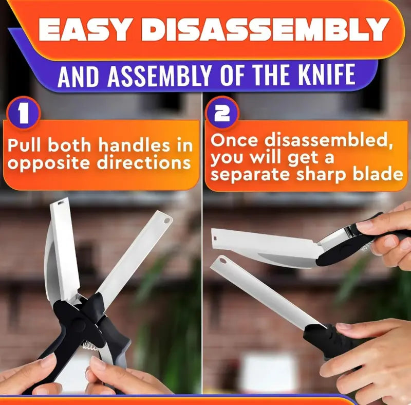 ChefClip – 2-in-1 Kitchen Cutter