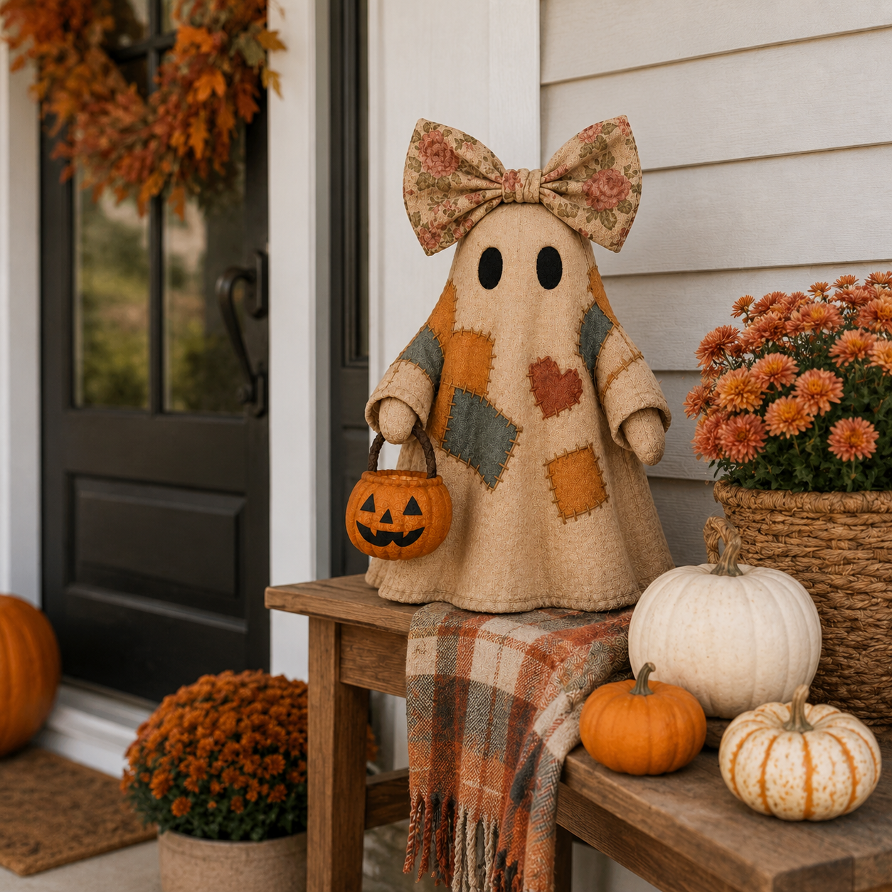 GhostGlow – Cozy Harvest Decoration