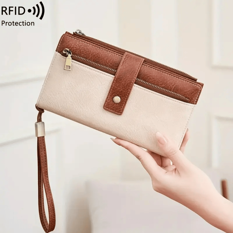 EleGanza – Women’s RFID Blocking Long Wallet Clutch