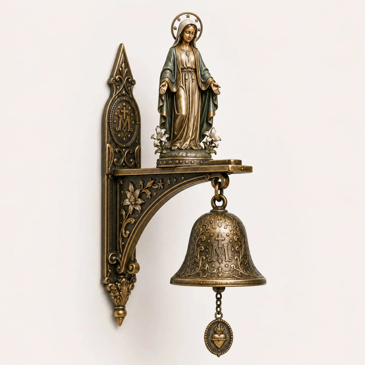 GraceBell – Our Lady of Grace Bronze Wall Bell