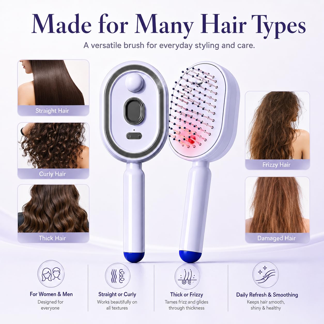 FrizzFree – Styling & Smoothing Brush