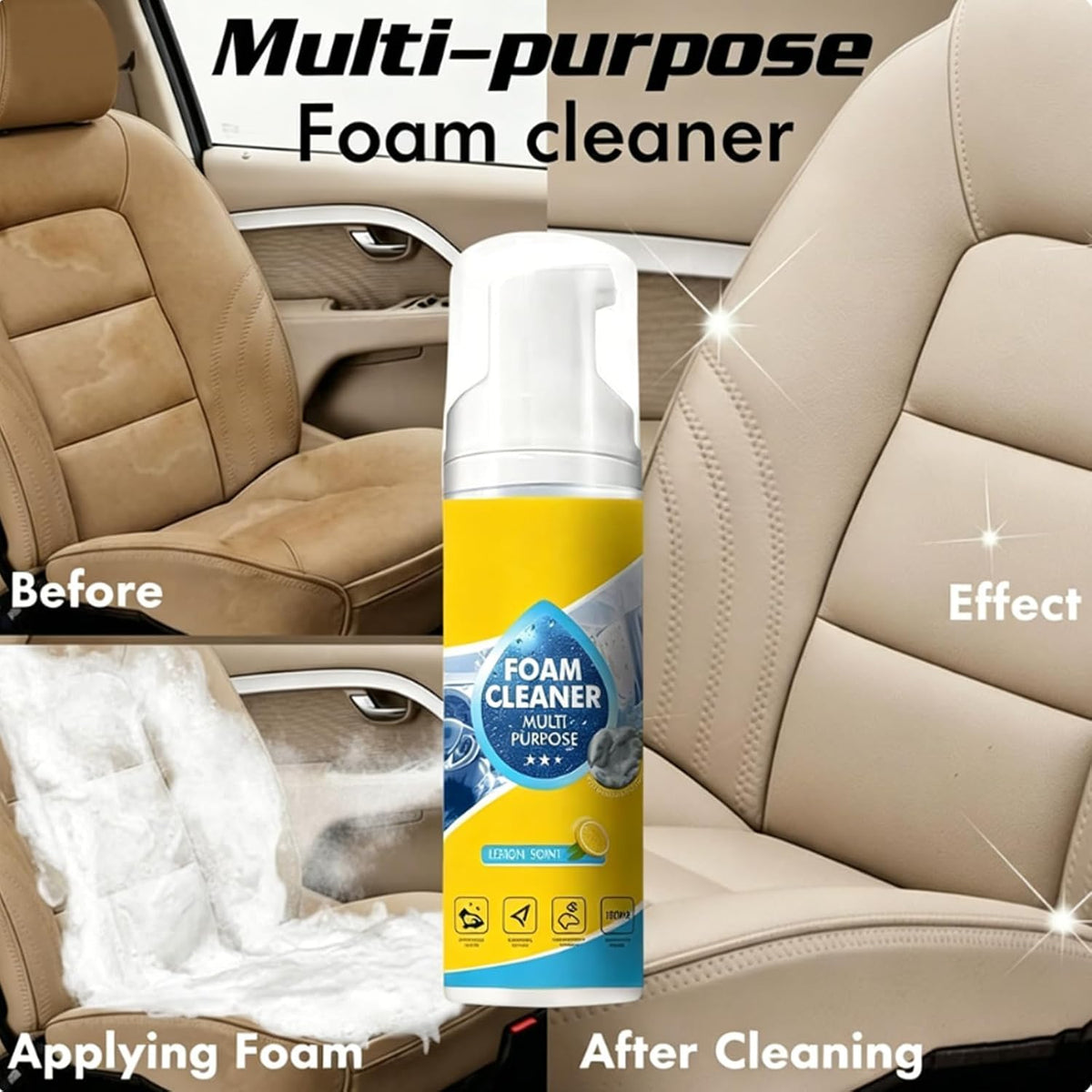 CleanVanta – All-In-One Deep Clean Foam Kit
