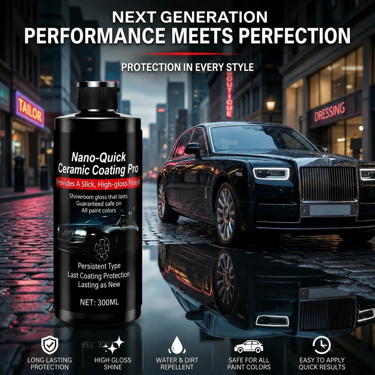 GlossVanta – Nano Ceramic Car Coating Spray