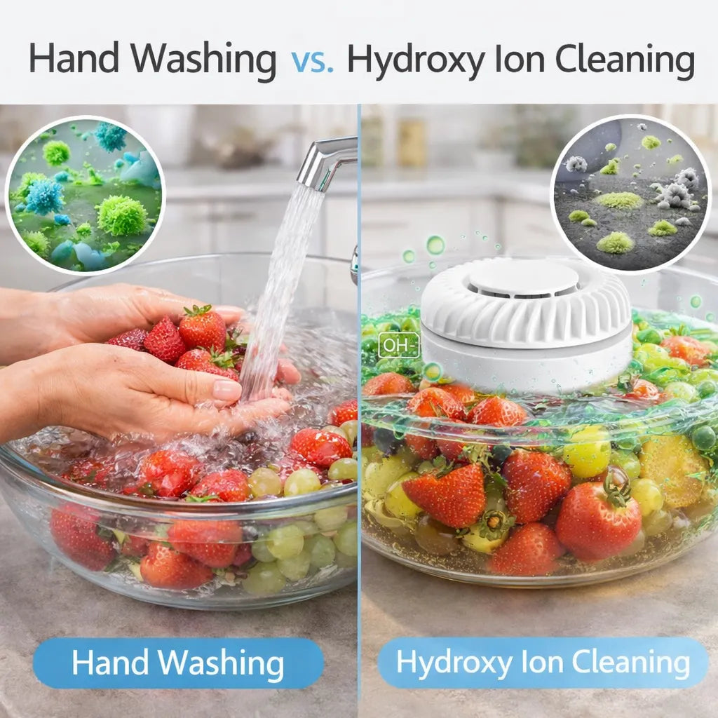 PureWash – Smart Fruit & Vegetable Cleaning Machine