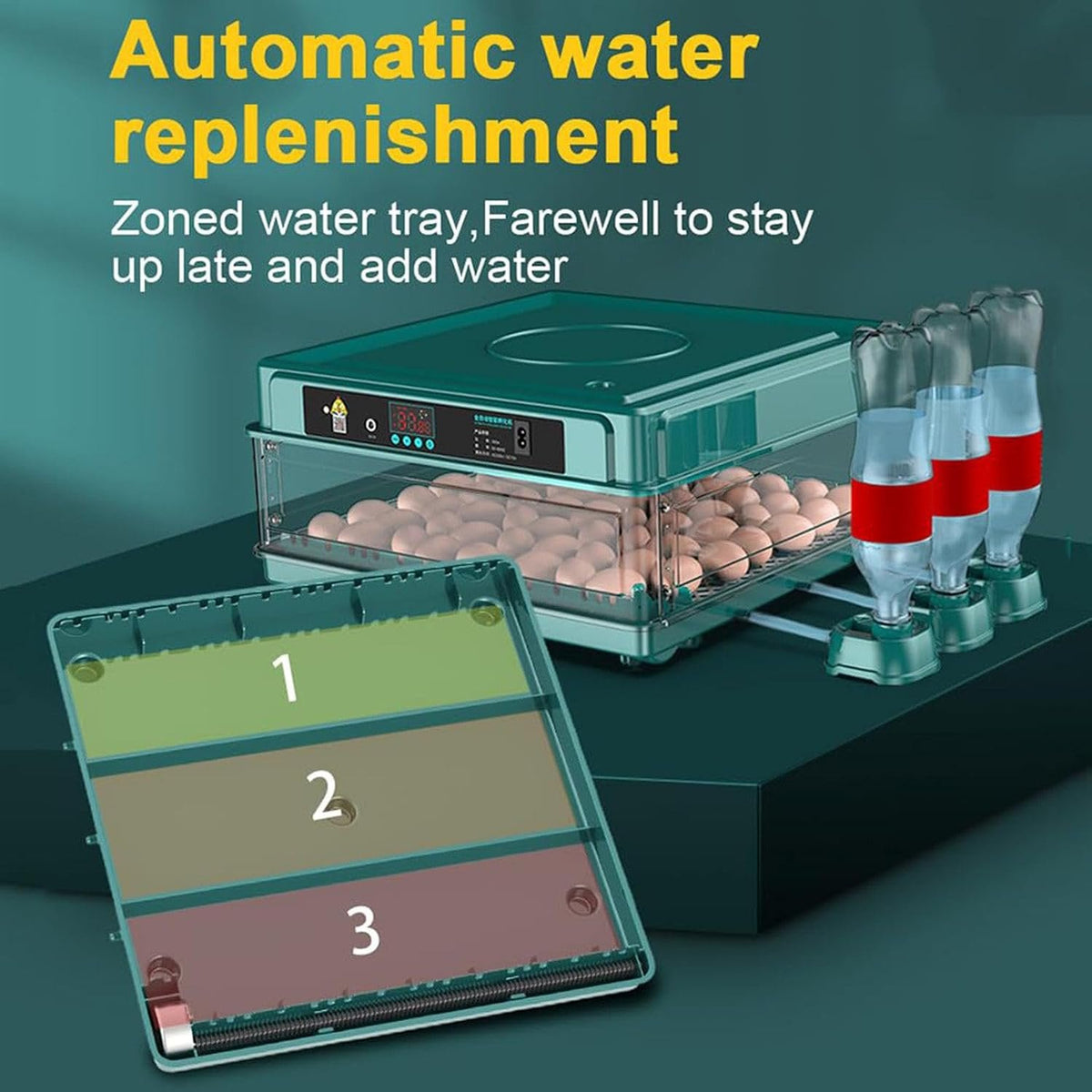 HatchVanta – 38-Egg Automatic Digital Egg Incubator