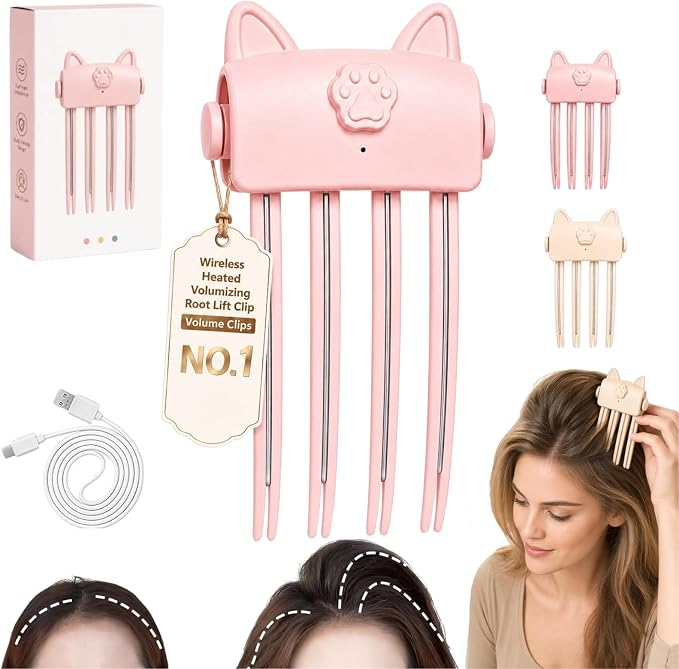 VolumeNest – Wireless Root Lift Hair Clip