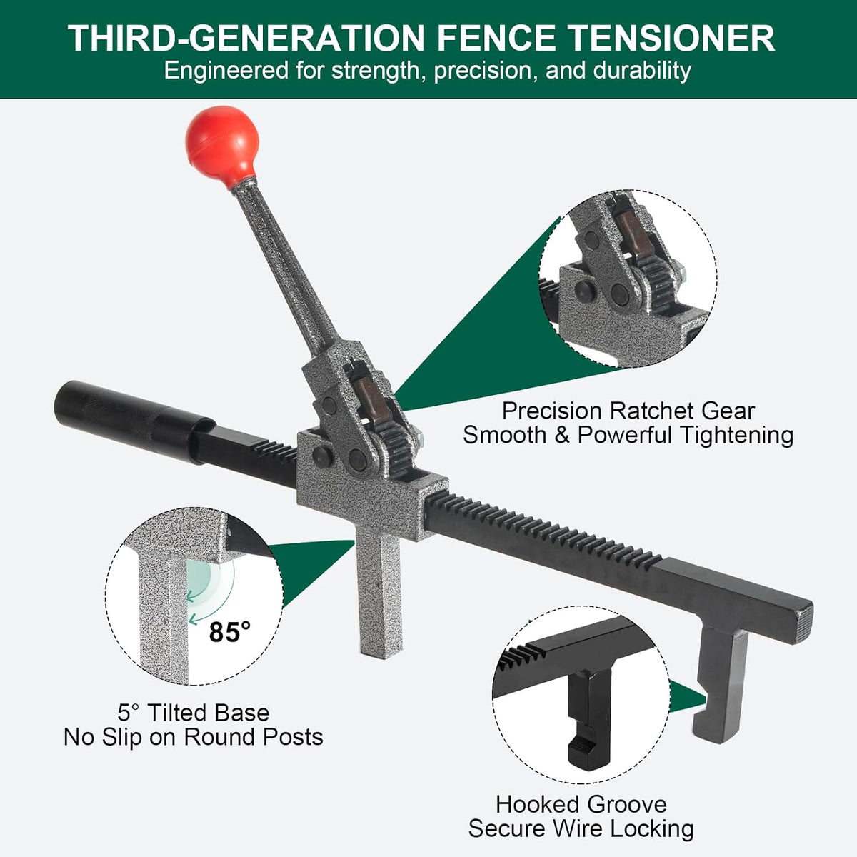 TightMaster – Heavy-Duty Fence Tightening Tool