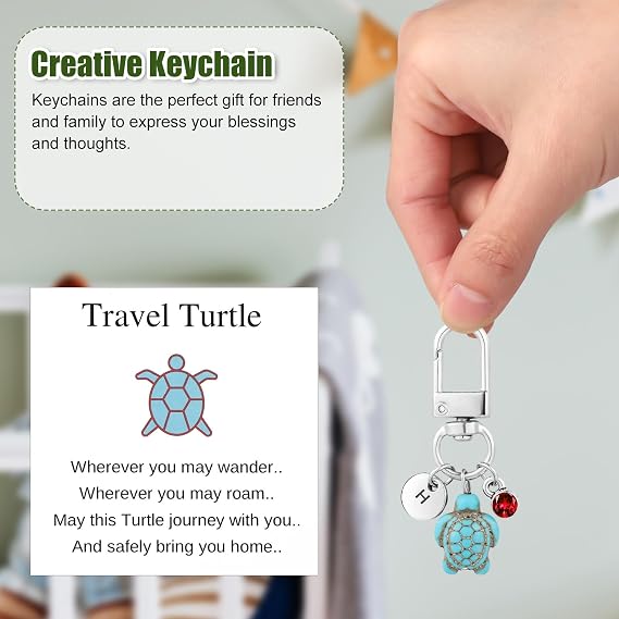 TurtleTrove – Handmade Travel Turtle Keychain