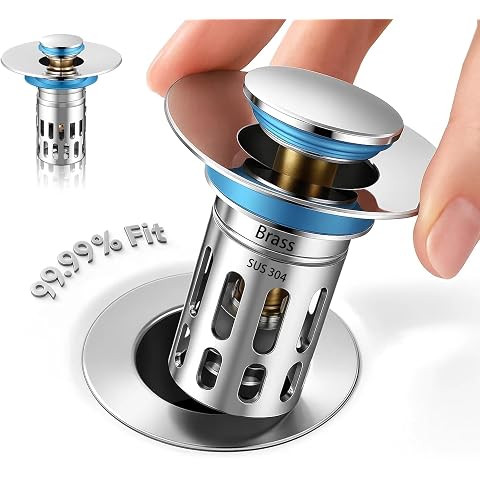 PureDrain – Stainless Steel Pop-Up Drain Stopper