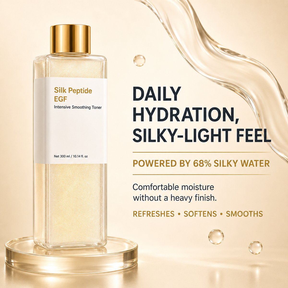 DermaLuxe – EGF Peptide Firming Toner