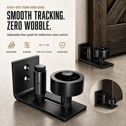 DoorAlign – Precision Barn Door Floor Guide