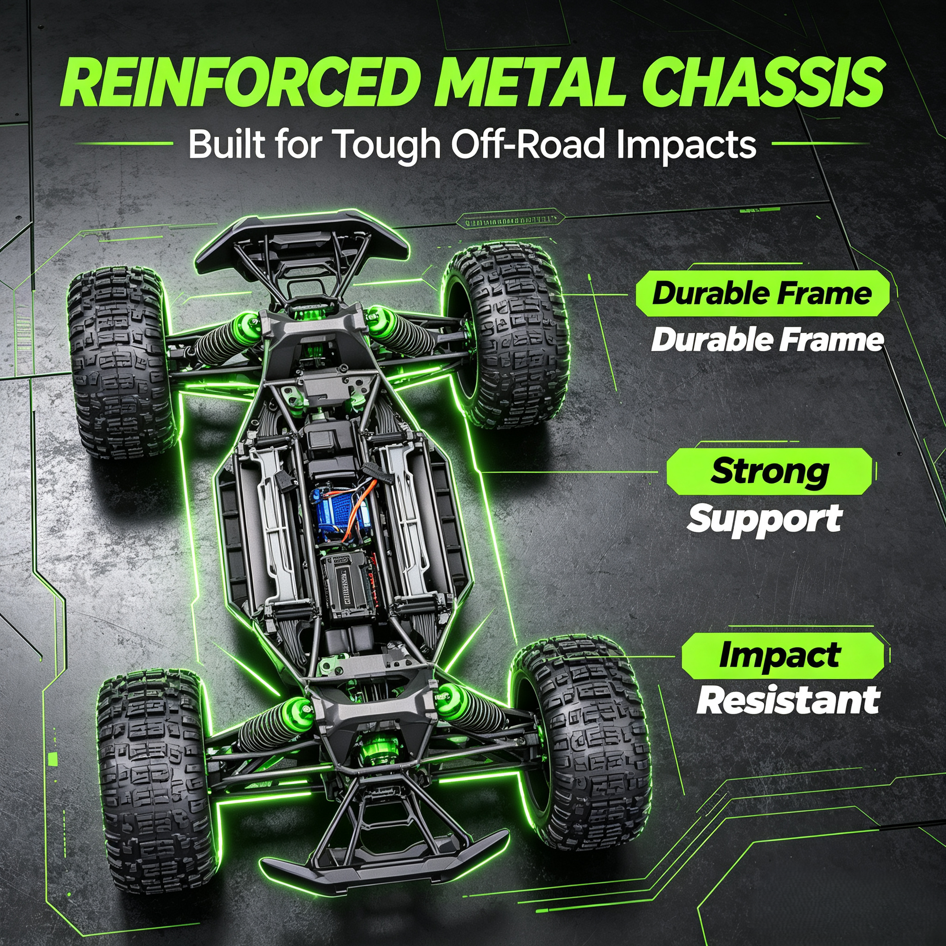 Rampage X8 – High-Speed RC Monster Truck