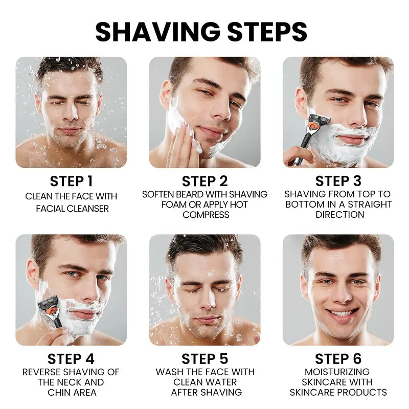 RazorFlow – Precision Stainless Steel Shaving Kit