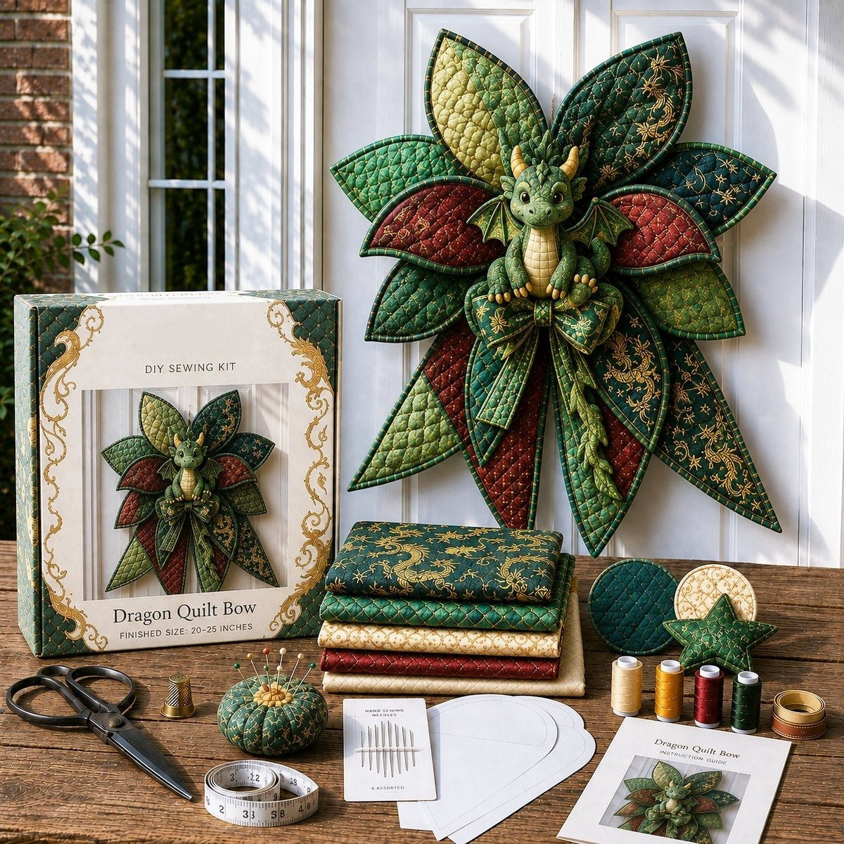 PrettyLoops – Oversized Quilted Bow Craft Kit