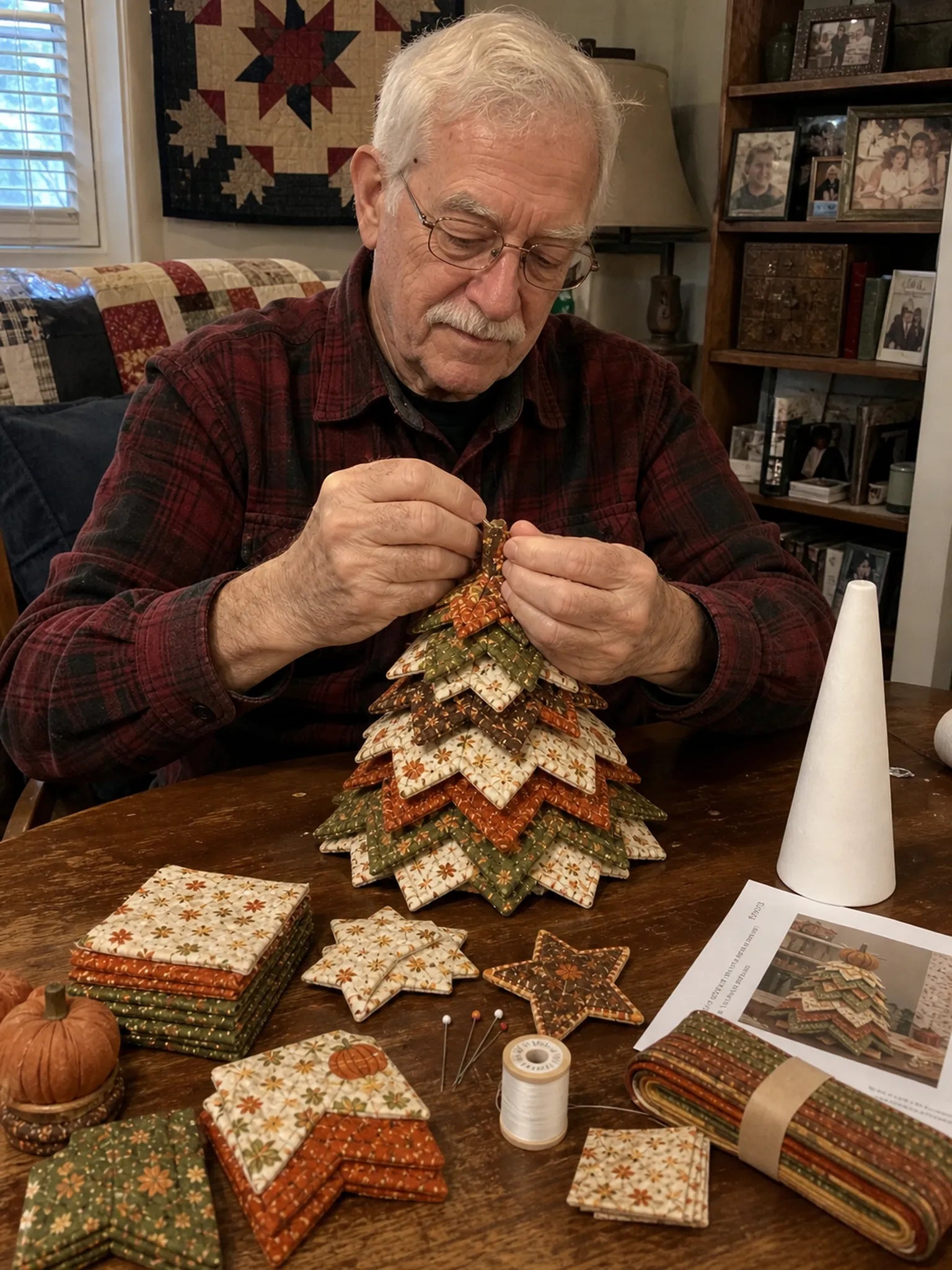 ChristmasStitch – Handmade Holiday Tree Quilt Kit
