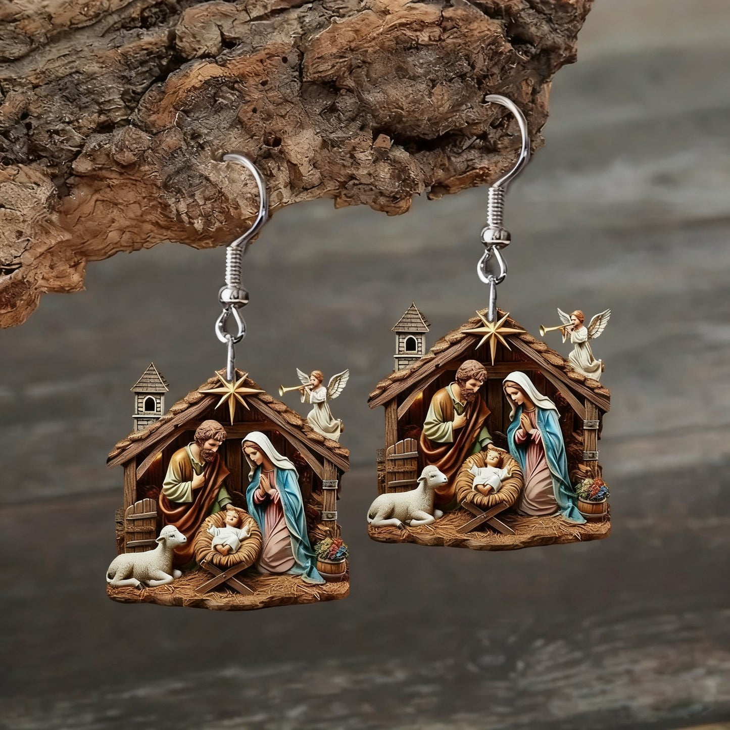 BlessedBells – Faith-Inspired Christmas Earrings