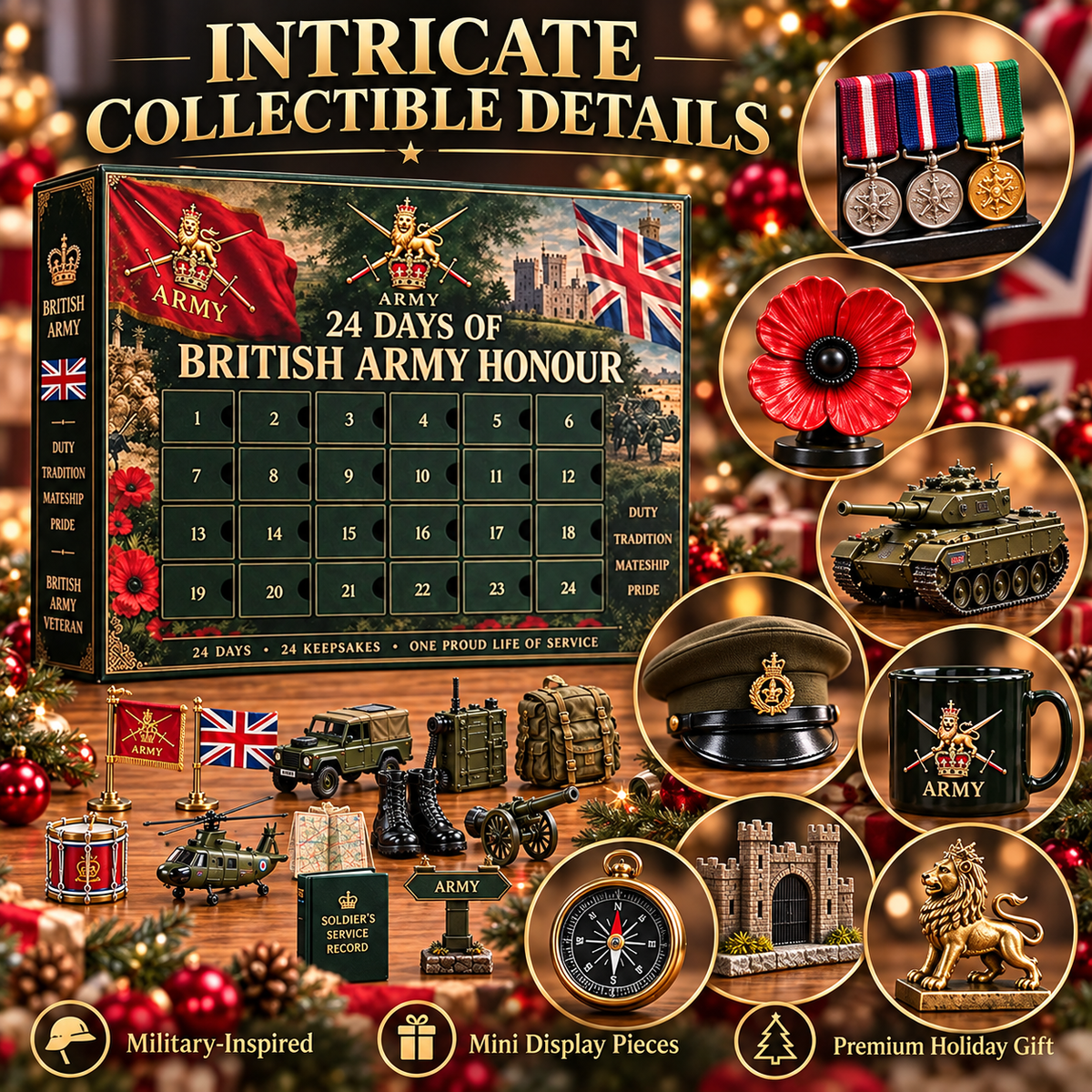 ServiceCrown – British Army Inspired Advent Calendar