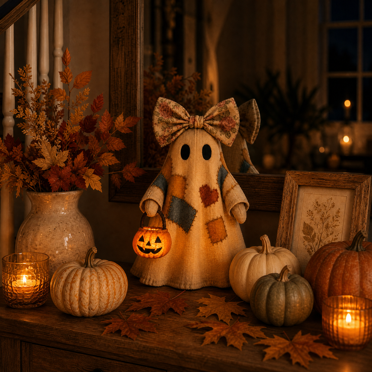 GhostGlow – Cozy Harvest Decoration