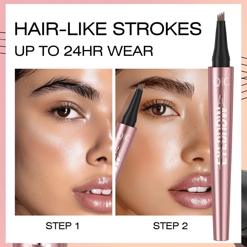 BrowVanta – 4-Prong Waterproof Micro-Fork Eyebrow Pencil