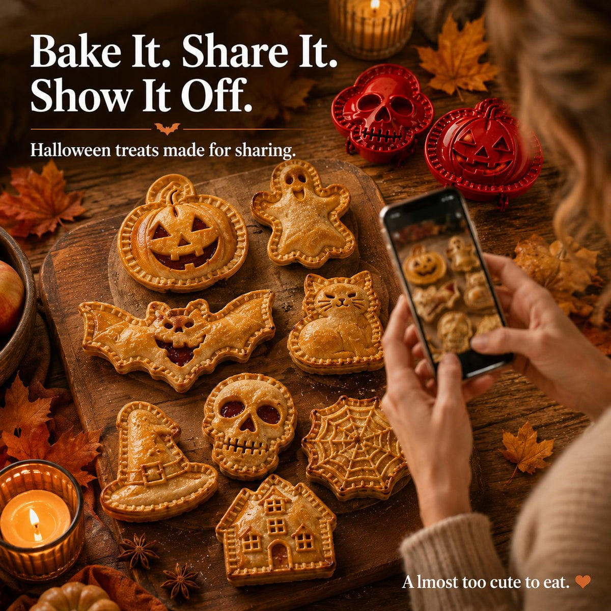 SpookPie – Halloween Mini Pie Shaping Mold