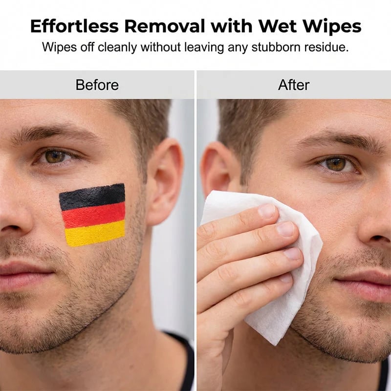 FanFlag – National Flag Face Paint Stick