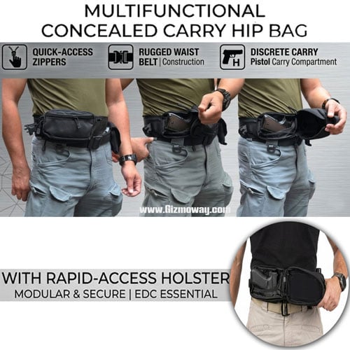 GearVault – Multi-Pocket Tactical Waist Bag