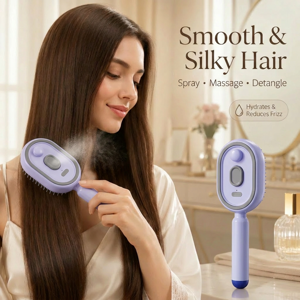 AirSilk – Nano Spray Scalp Care Comb