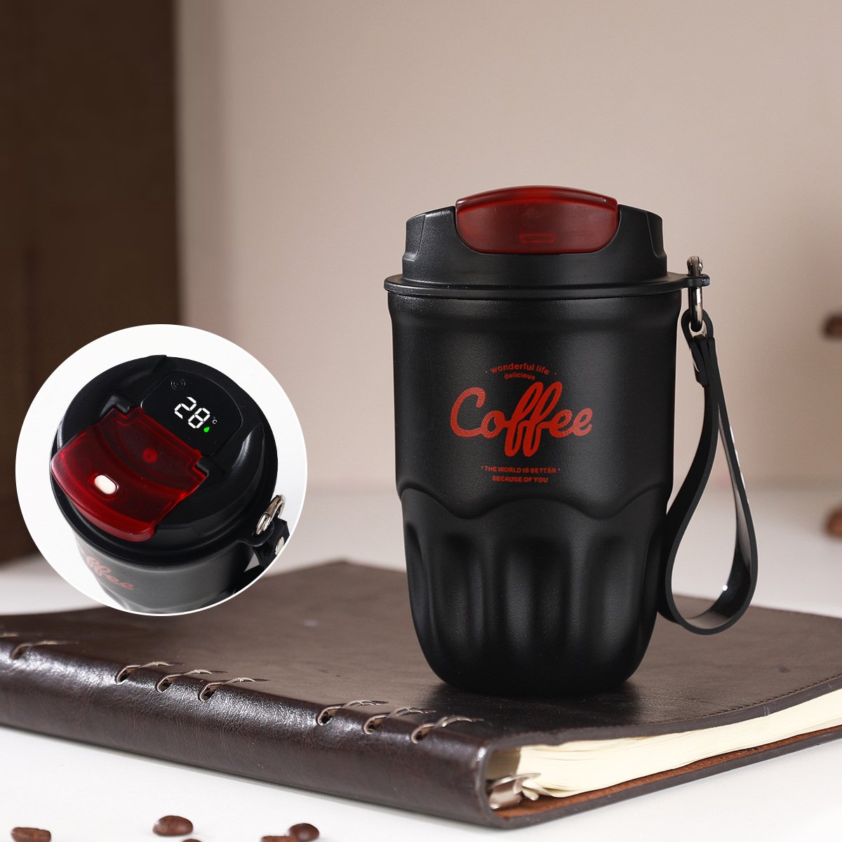ThermoFlow – Stainless Steel Travel Drink Tumbler
