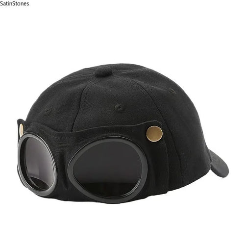 AeroVanta – Detachable Goggle Pilot Baseball Cap