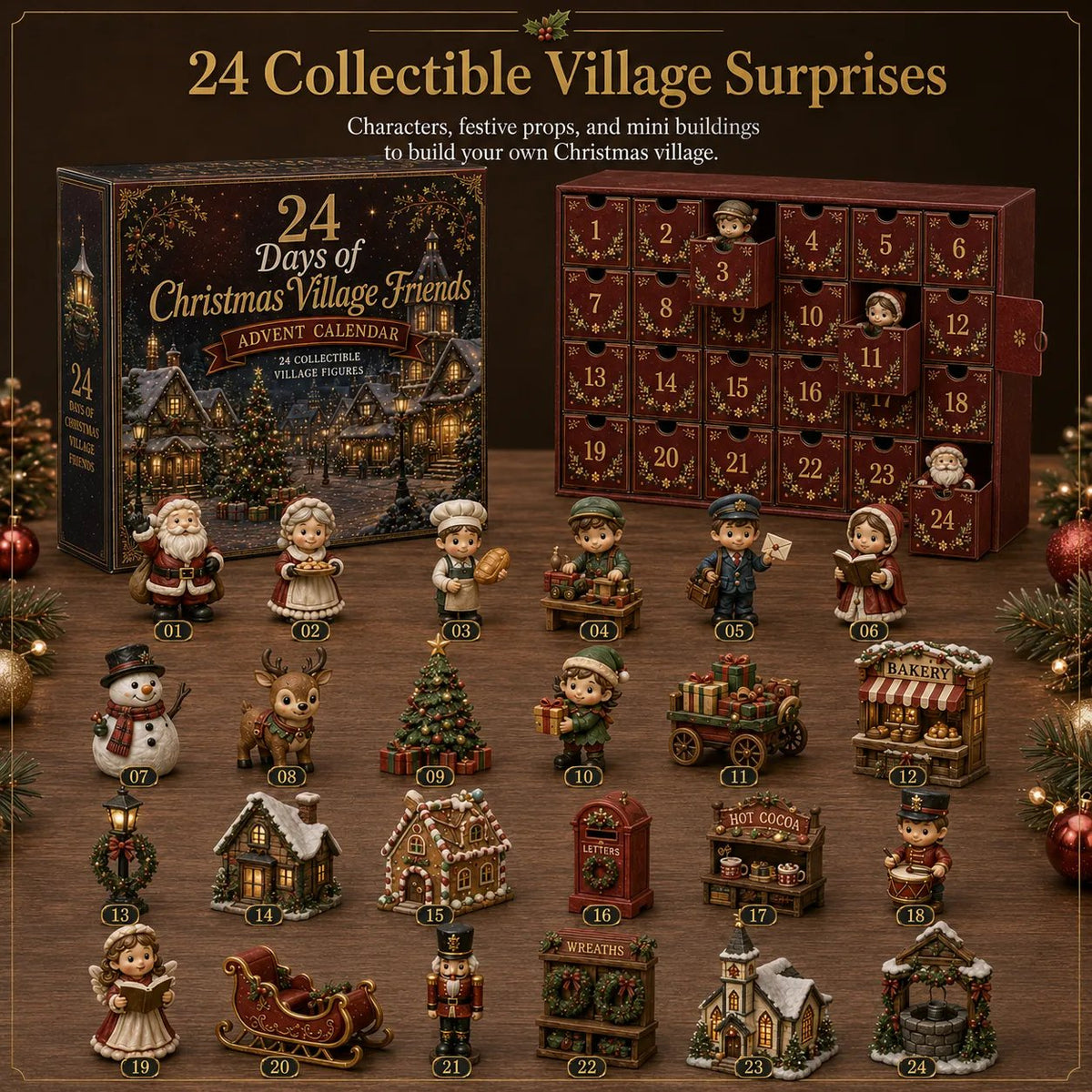 ChristmasCove – Magical Village Advent Calendar